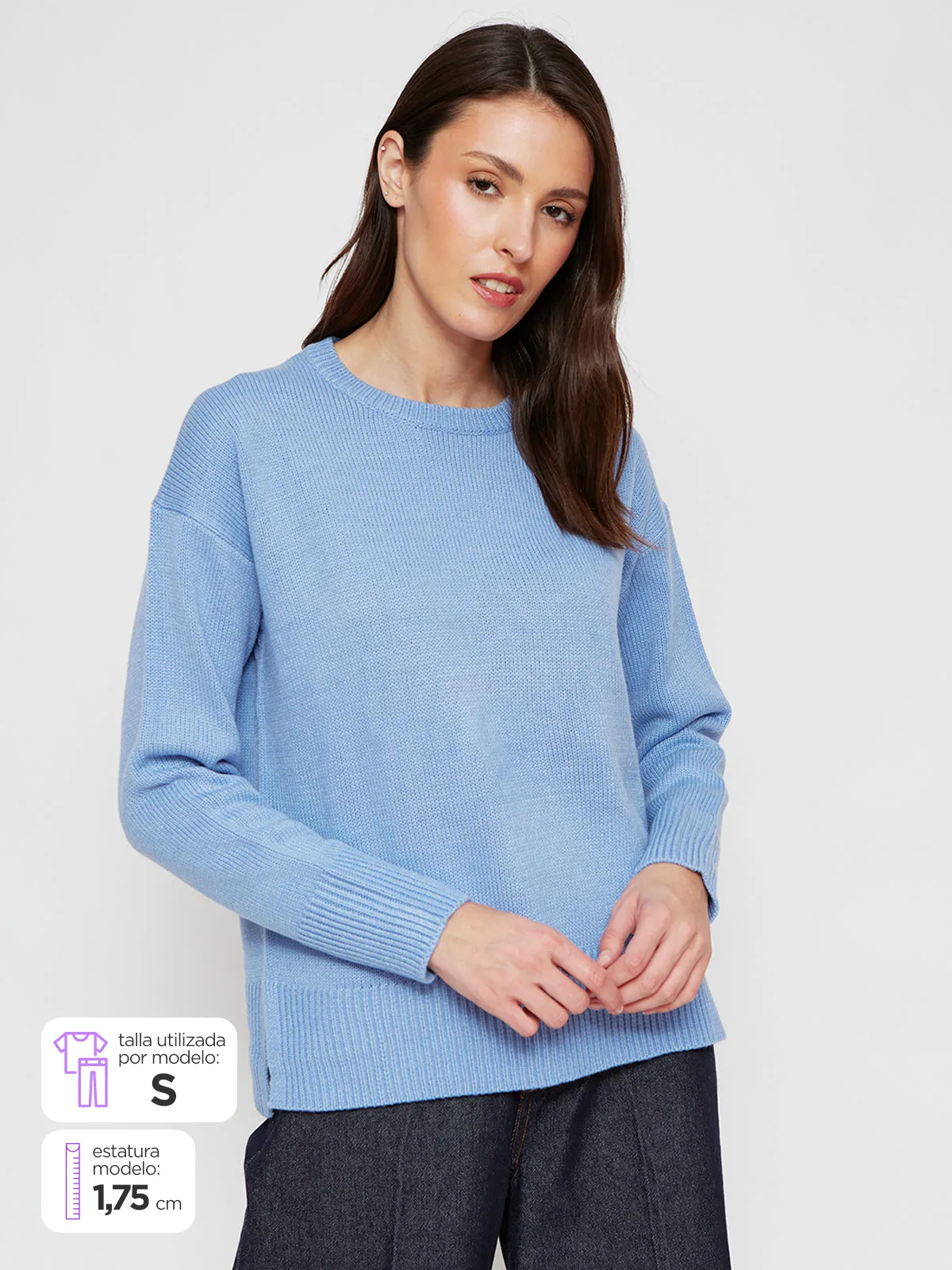 SWEATER MUJER SFERA LISO - 1