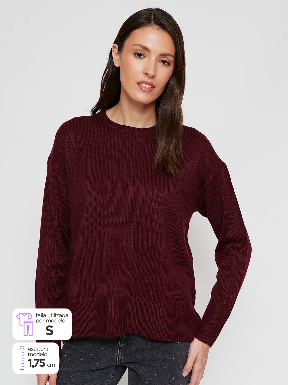 SWEATER MUJER SFERA LISO - 1