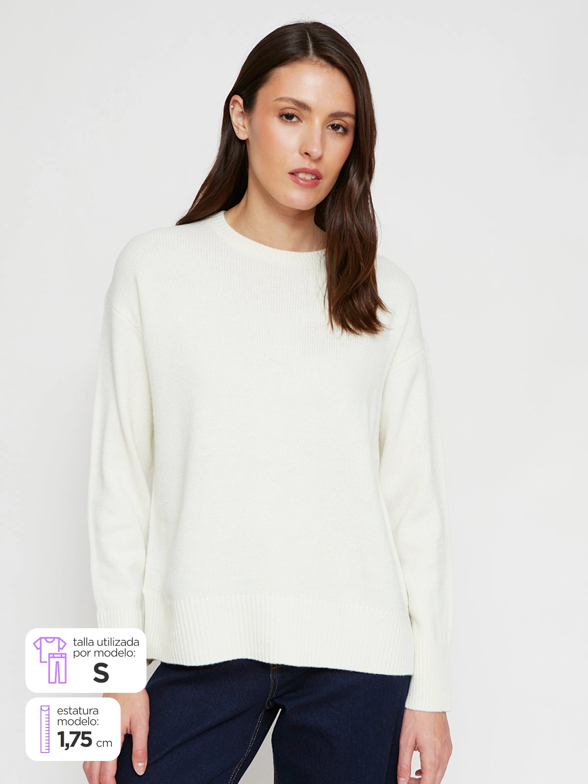 SWEATER MUJER SFERA LISO - 1