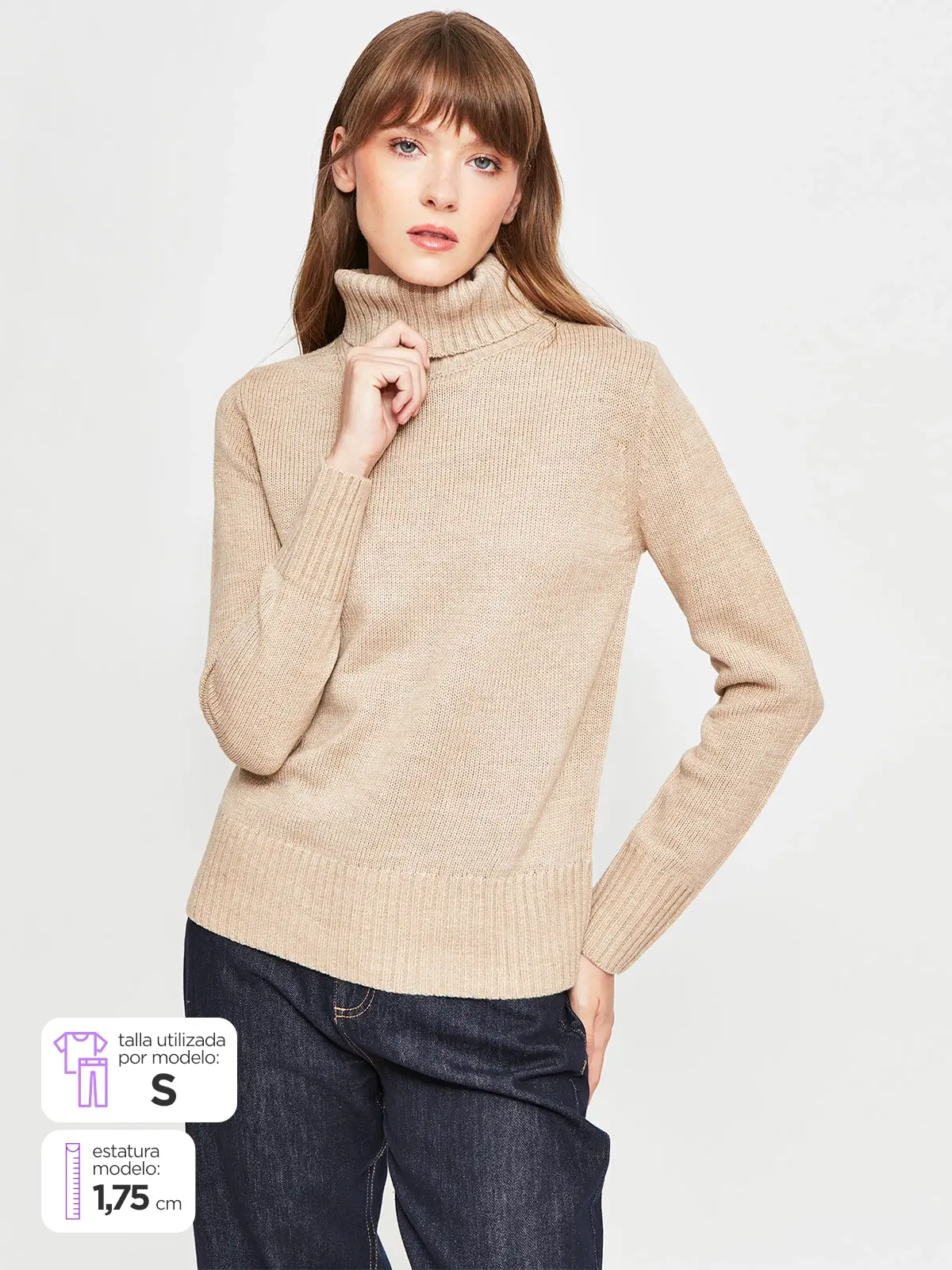 SWEATER MUJER SFERA LISO - 1