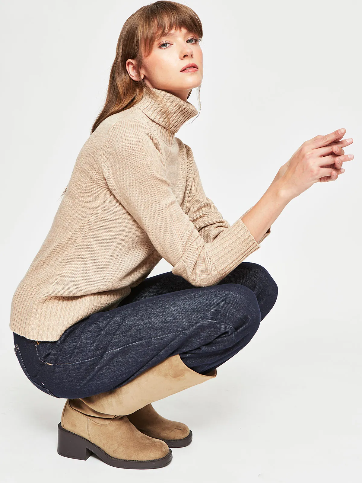 SWEATER MUJER SFERA LISO - 4