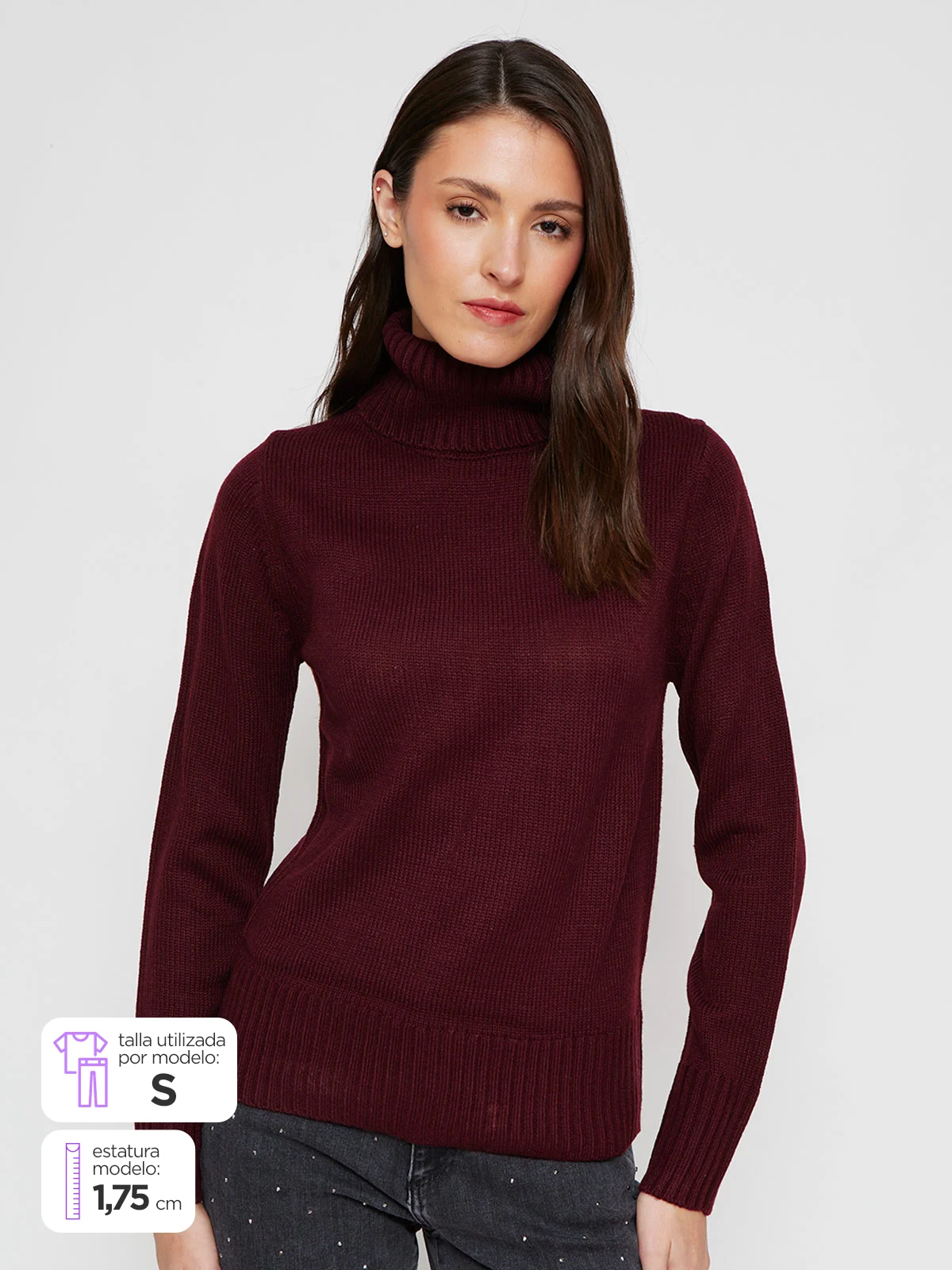 SWEATER MUJER SFERA LISO - 1