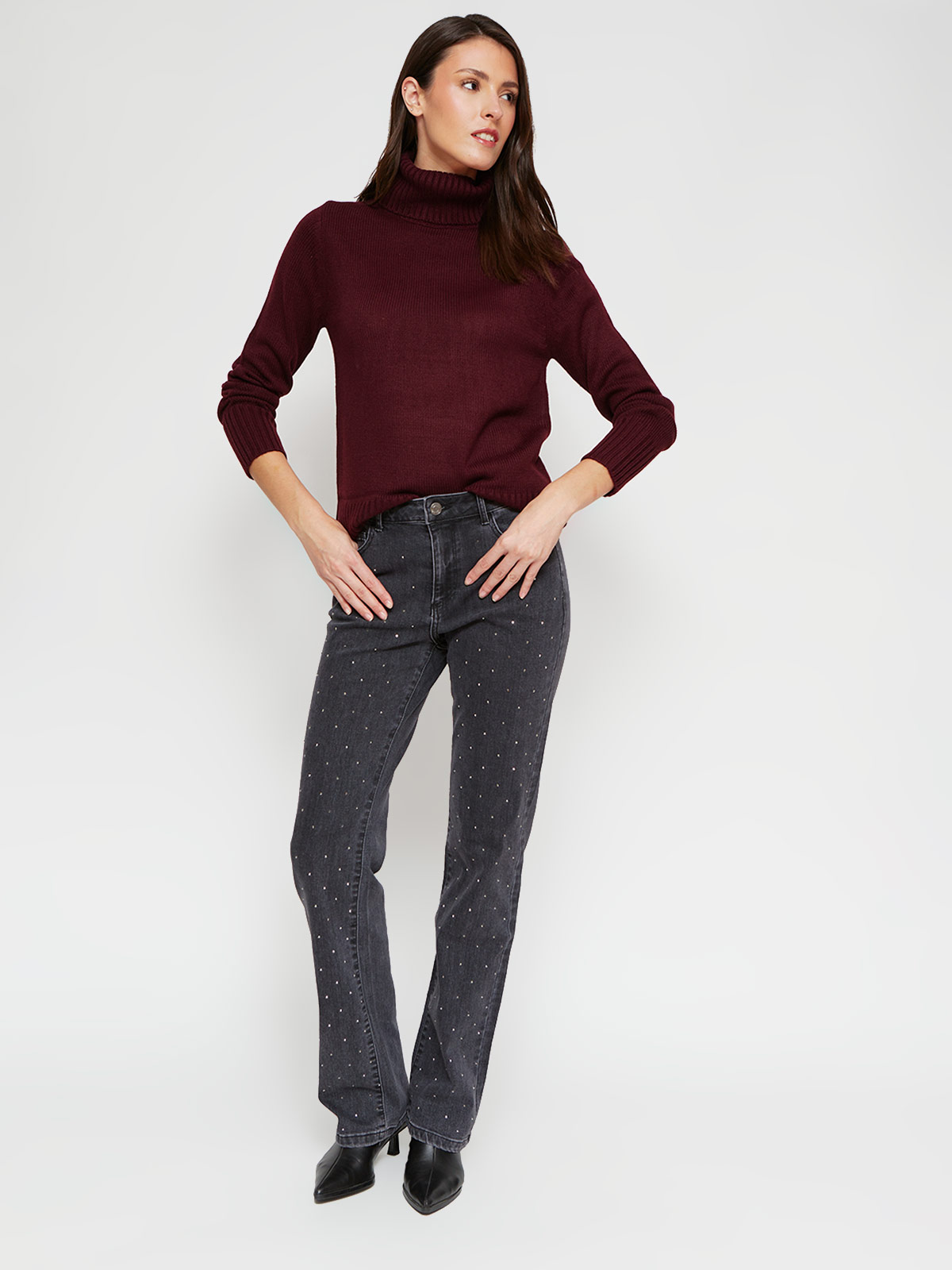 SWEATER MUJER SFERA LISO - 4