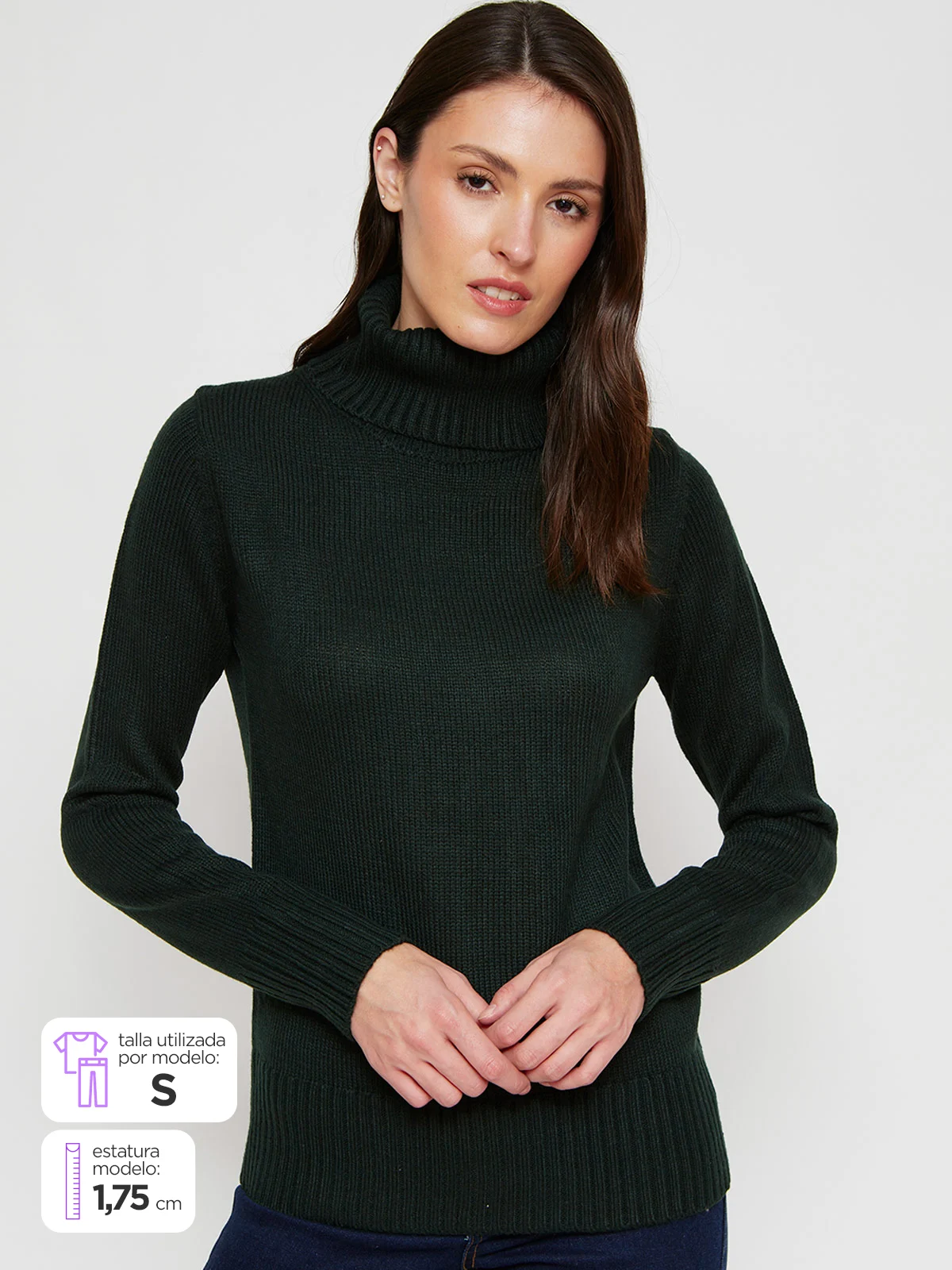 SWEATER MUJER SFERA LISO - 1