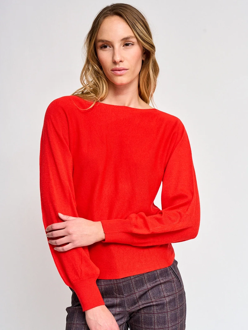 SWEATER MUJER SFERA CUELLO BOTE - 2