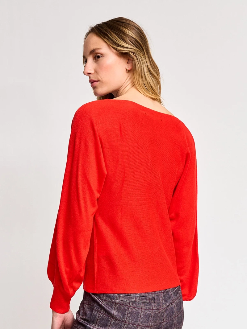 SWEATER MUJER SFERA CUELLO BOTE - 3