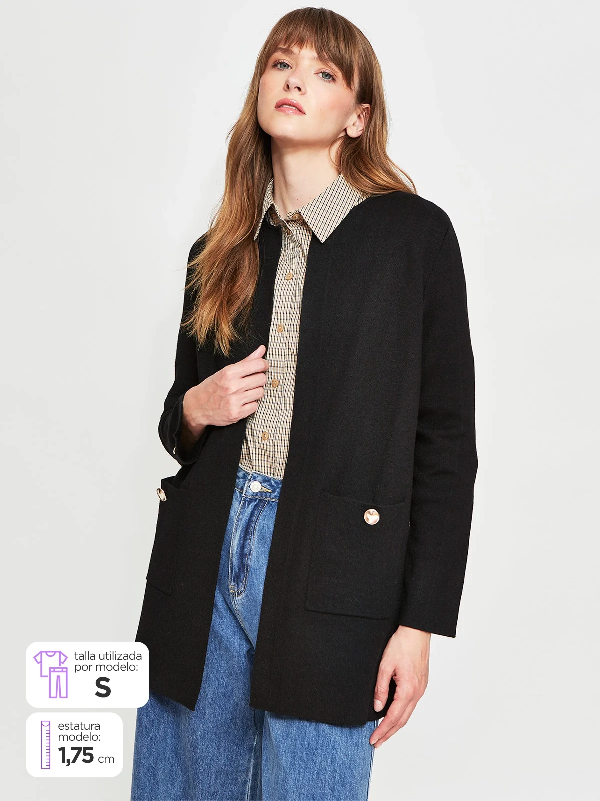 CARDIGAN MUJER SFERA  - 1