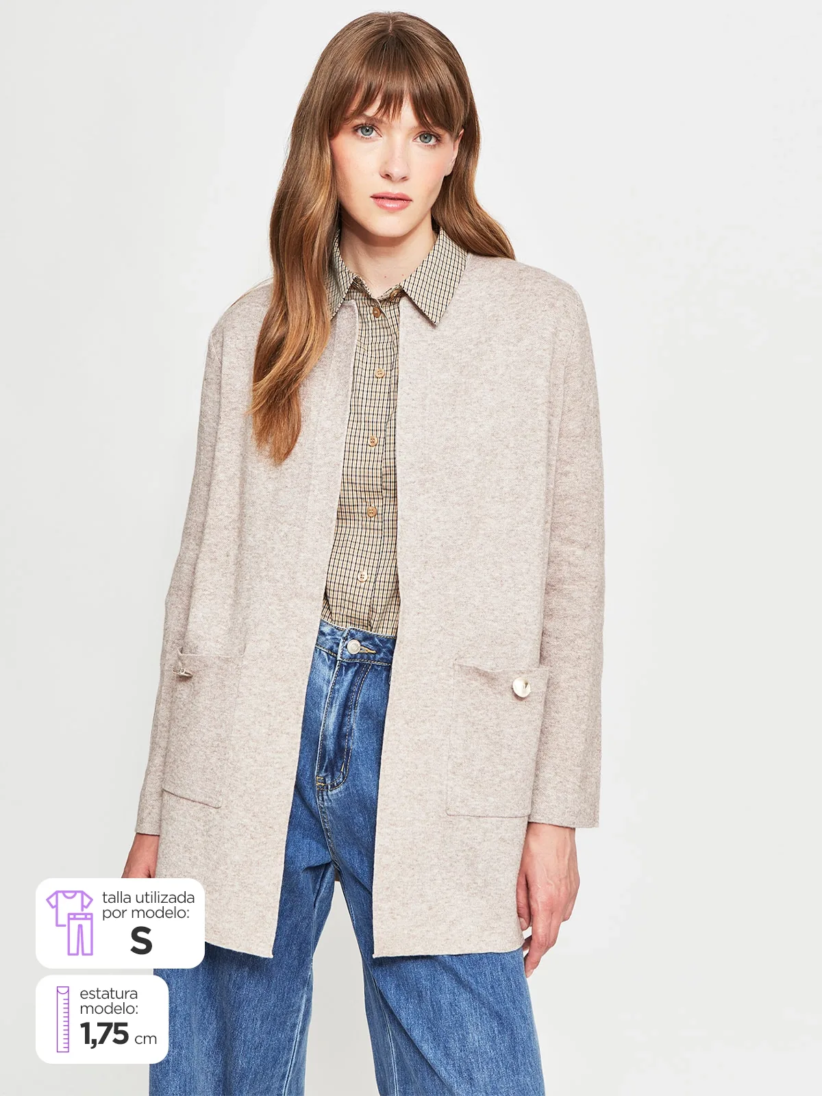 CARDIGAN MUJER SFERA  - 1