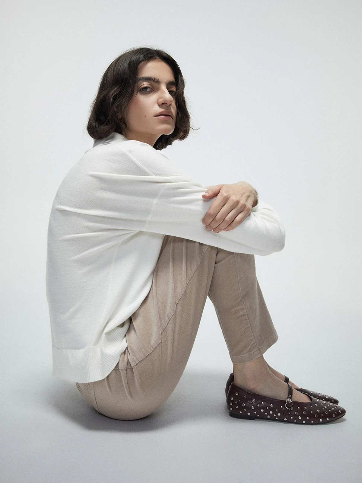 PANTALÓN MUJER SFERA ALGODÓN  - 1