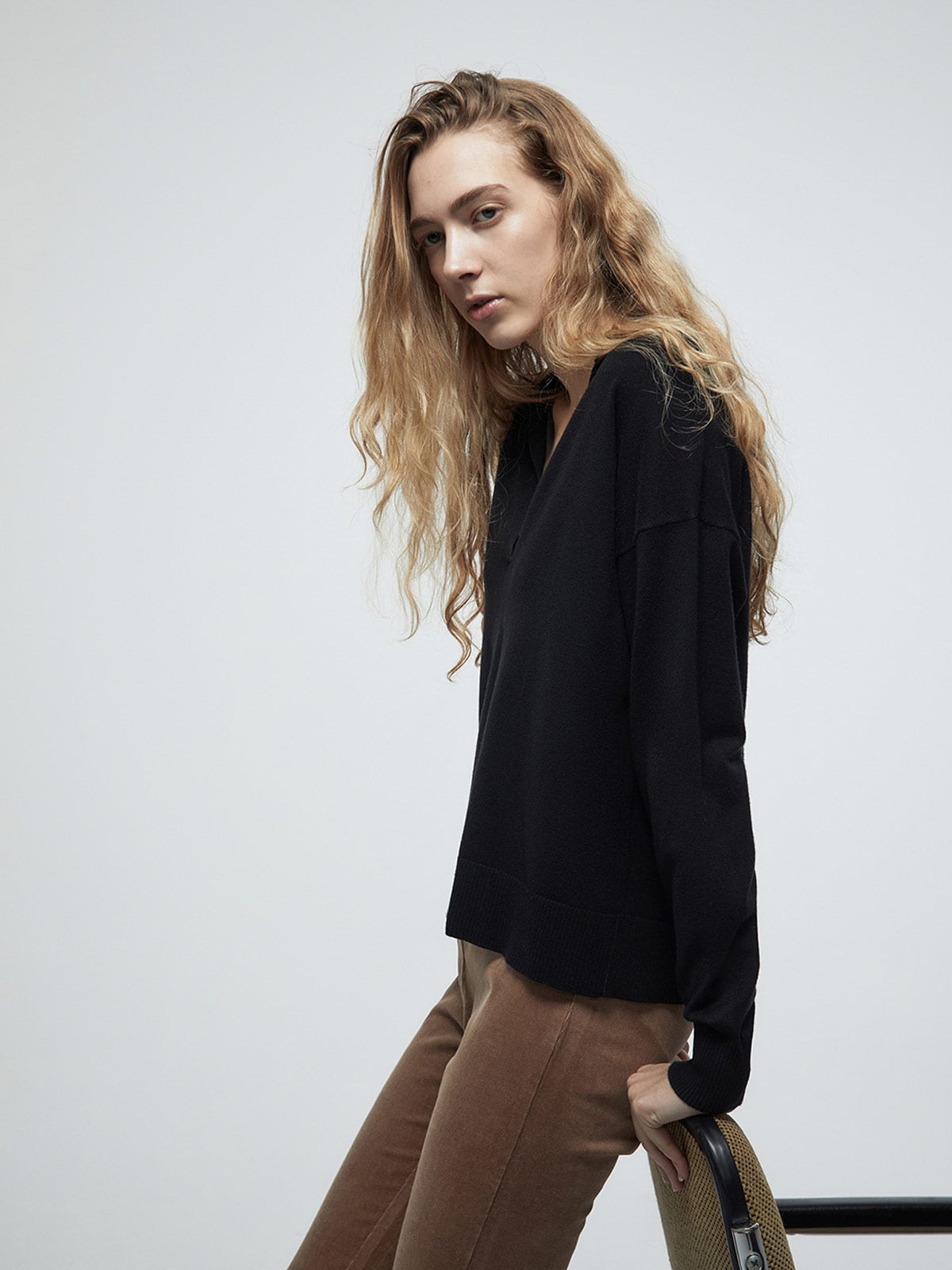 PANTALÓN MUJER SFERA ALGODÓN  - 4