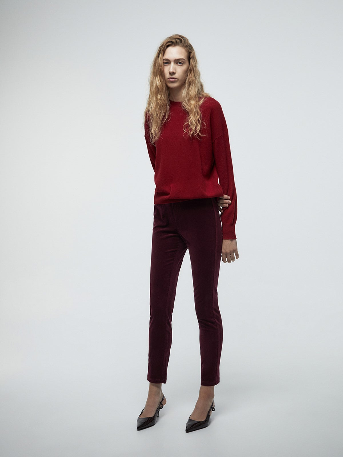 PANTALÓN MUJER SFERA ALGODÓN  - 1