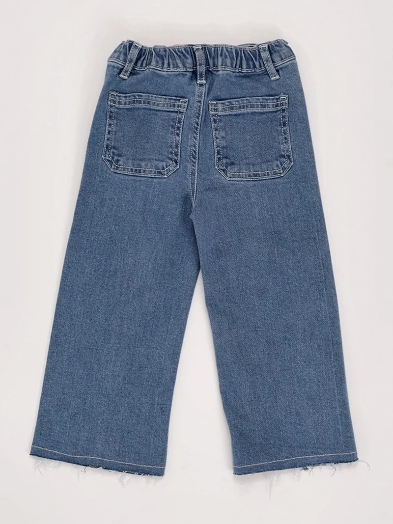 JEANS NIÑA BABY HARVEST ALGODÓN ANCHO - 4