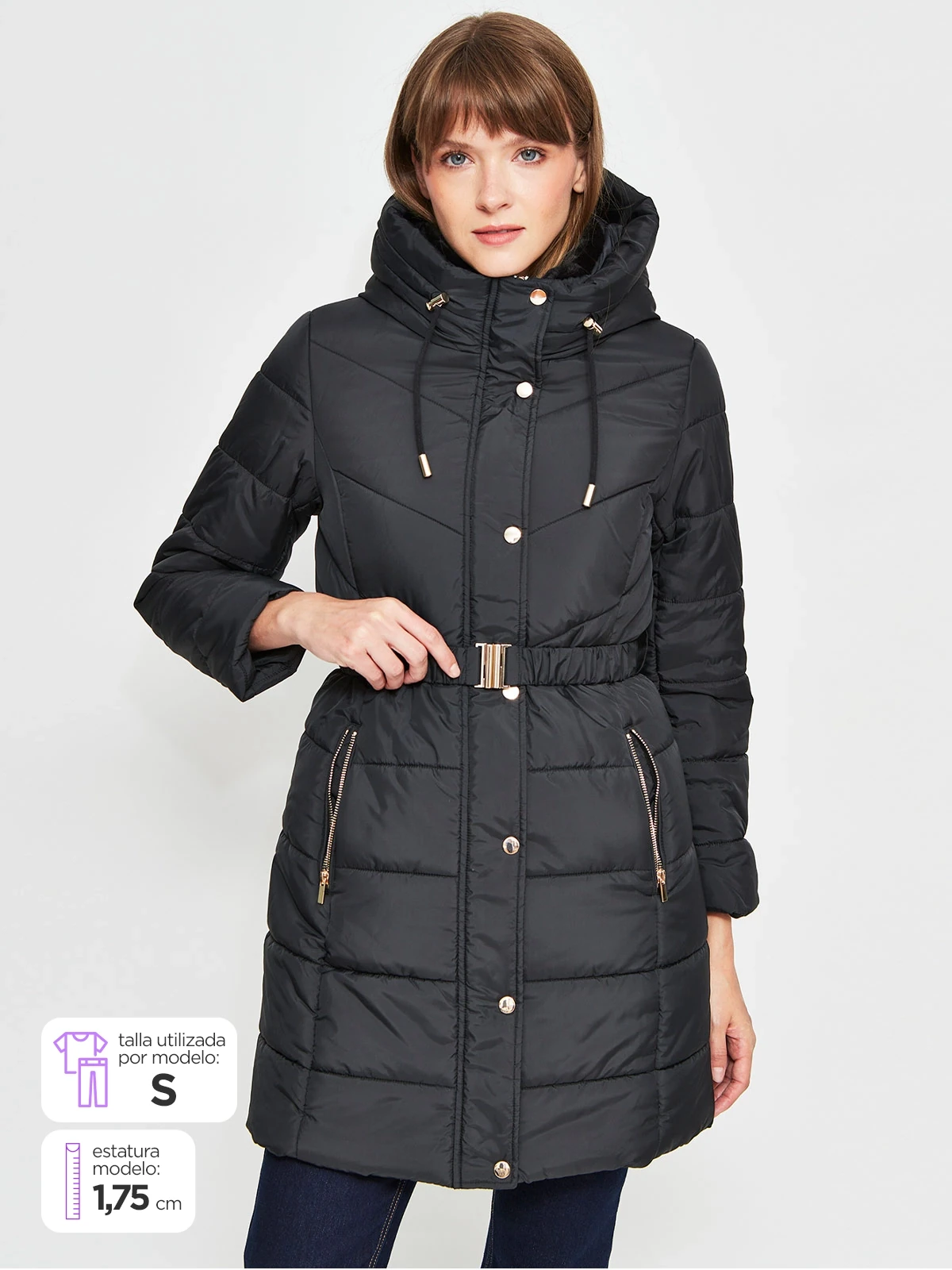 PARKA MUJER SFERA LARGA - 1