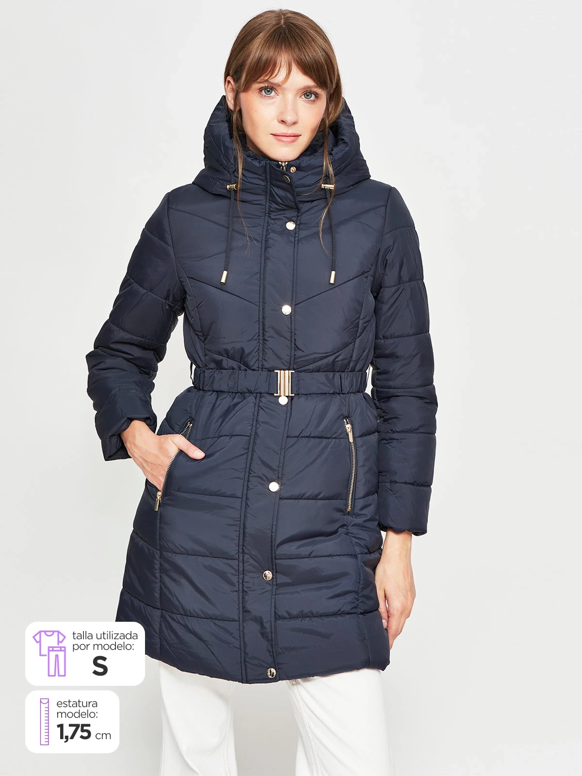 PARKA MUJER SFERA LARGA - 1