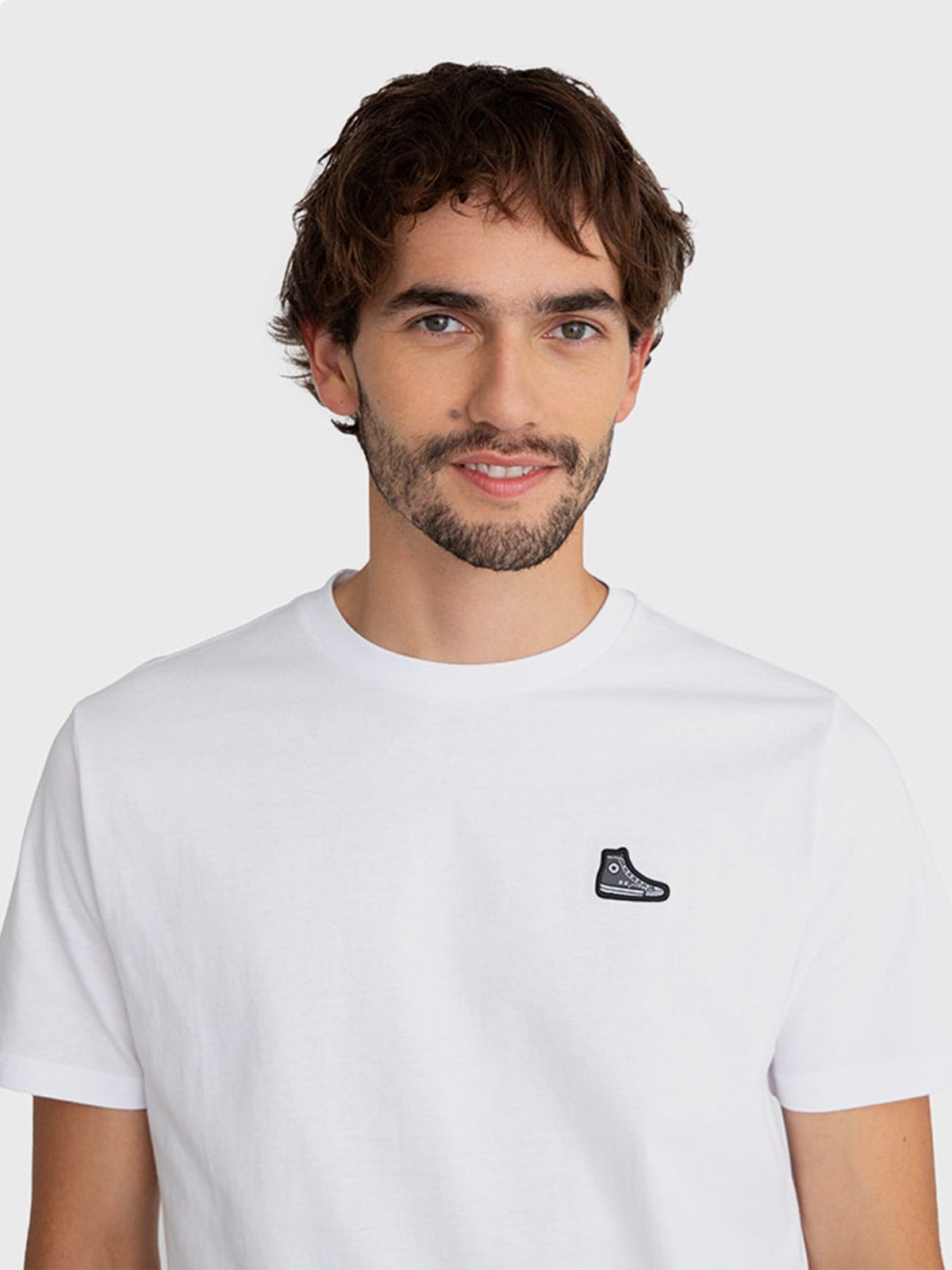 POLERA HOMBRE CONVERSE ALGODÓN CUELLO REDONDO - 3
