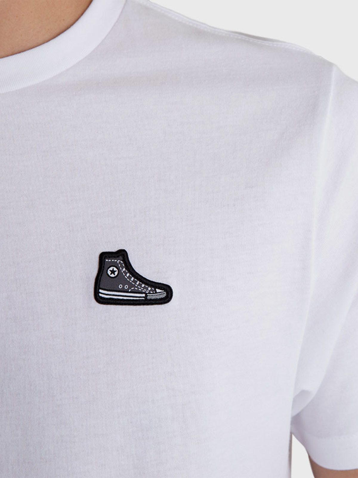 POLERA HOMBRE CONVERSE ALGODÓN CUELLO REDONDO - 4