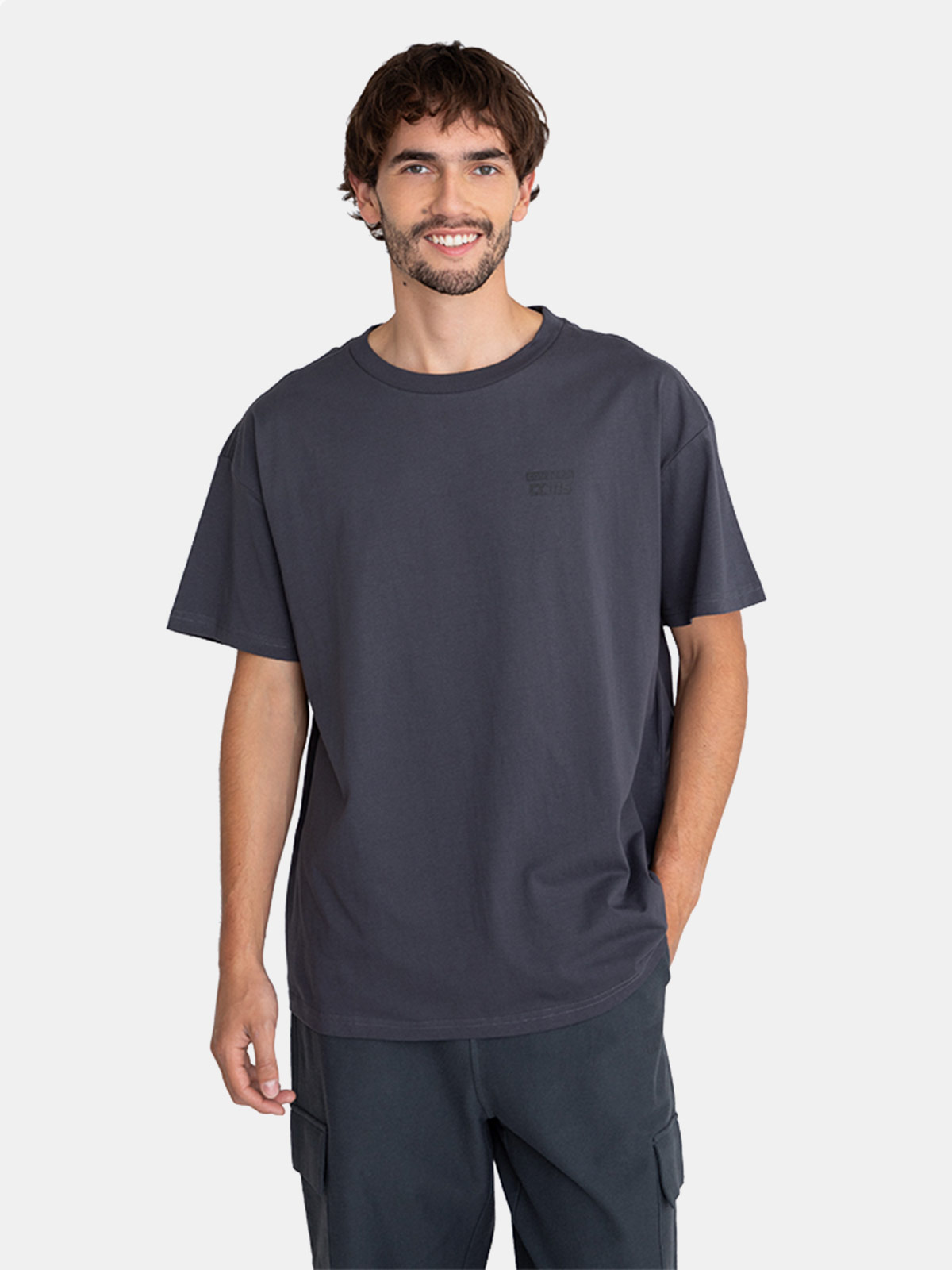 POLERA HOMBRE CONVERSE ALGODÓN MANGA CORTA