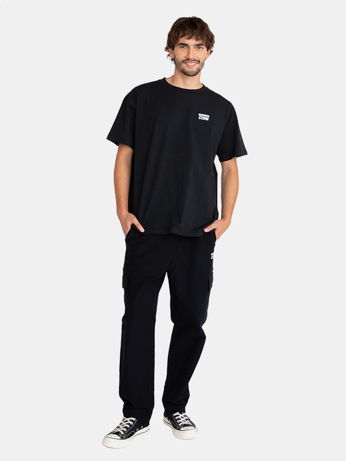 POLERA HOMBRE CONVERSE ALGODÓN MANGA CORTA - 5
