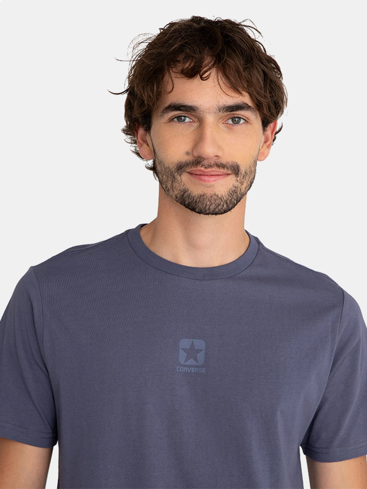 POLERA HOMBRE CONVERSE ALGODÓN MANGA CORTA - 3