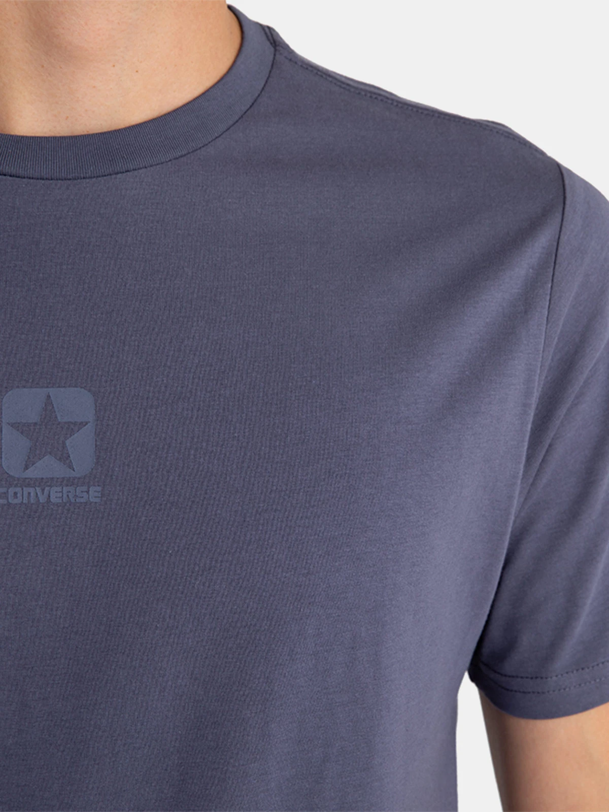 POLERA HOMBRE CONVERSE ALGODÓN MANGA CORTA - 4