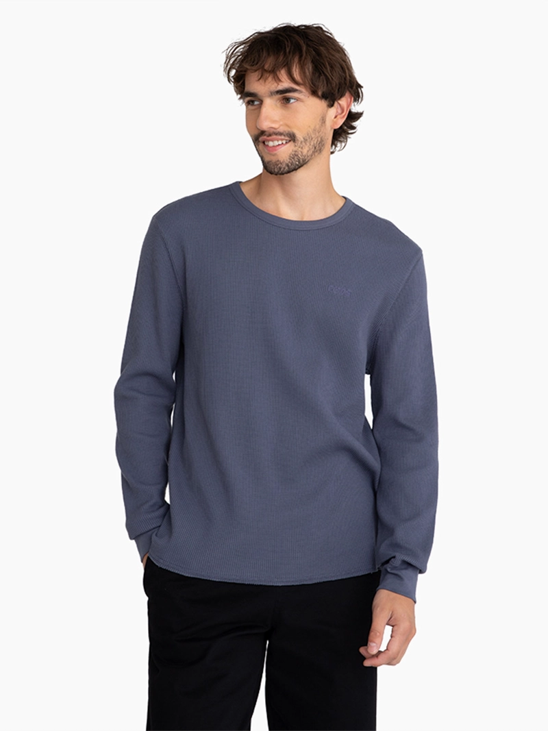 POLERA HOMBRE TOMMY HILFIGER ALGODÓN MANGA LARGA - 3