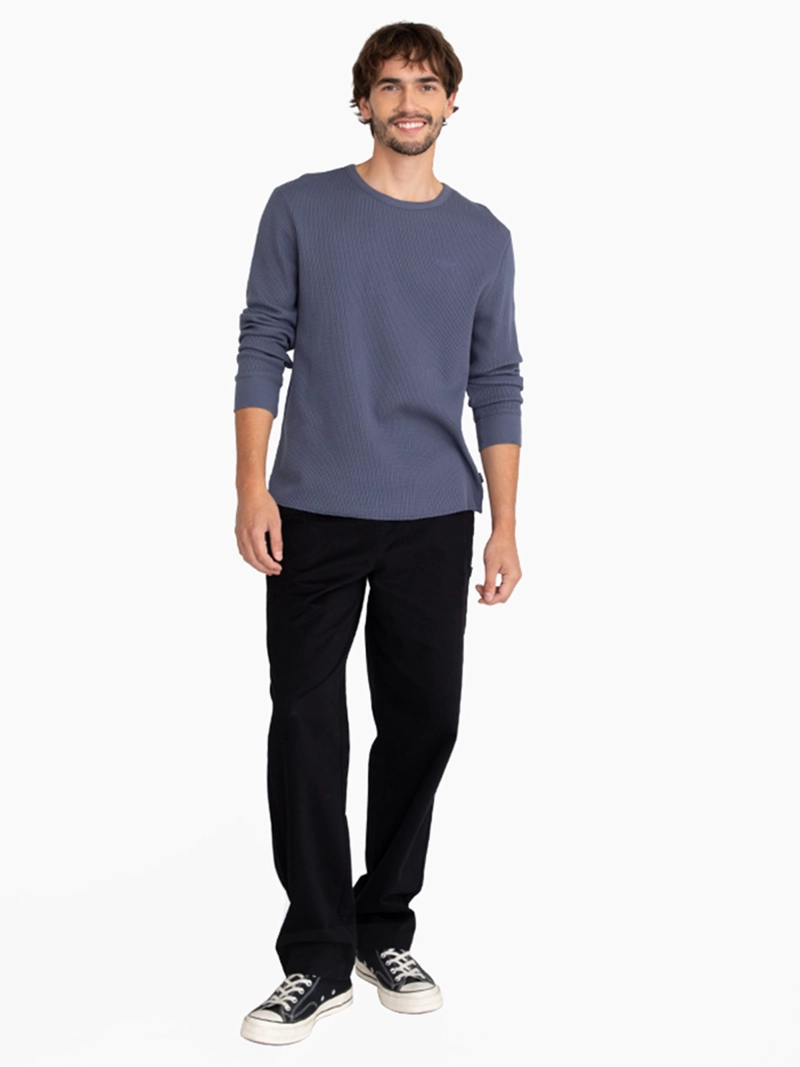POLERA HOMBRE TOMMY HILFIGER ALGODÓN MANGA LARGA - 6