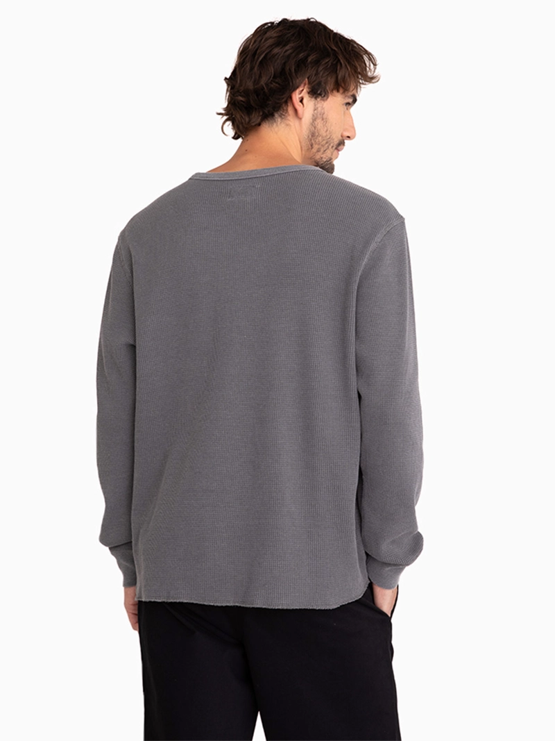 POLERA HOMBRE TOMMY HILFIGER ALGODÓN MANGA LARGA - 2
