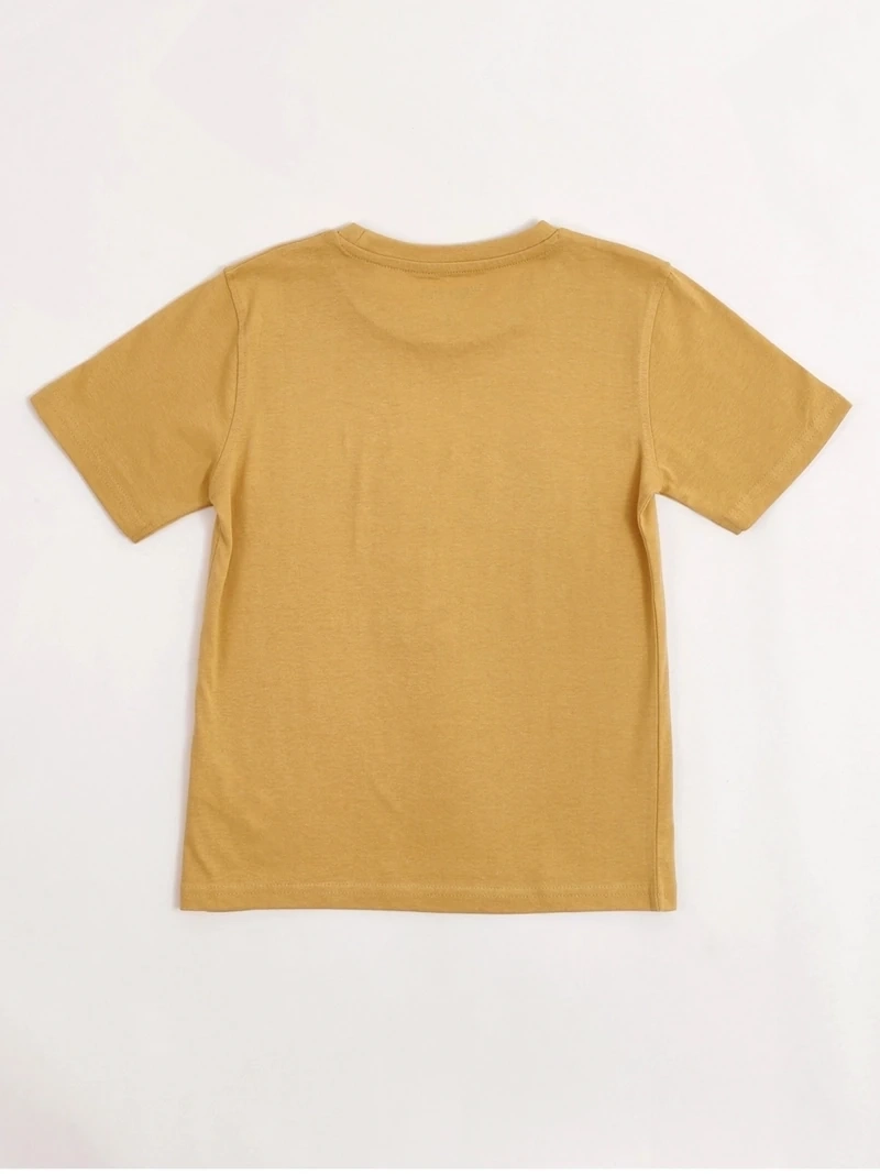 POLERA NIÑO HARVEST ALGODÓN MANGA CORTA - 4