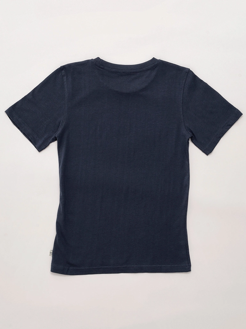 POLERA NIÑO HARVEST ALGODÓN MANGA CORTA - 4