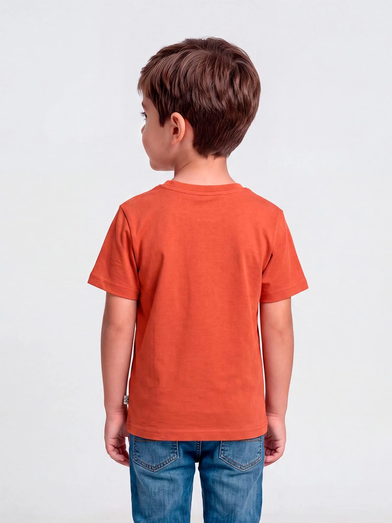 POLERA NIÑO HARVEST ALGODÓN MANGA CORTA - 2