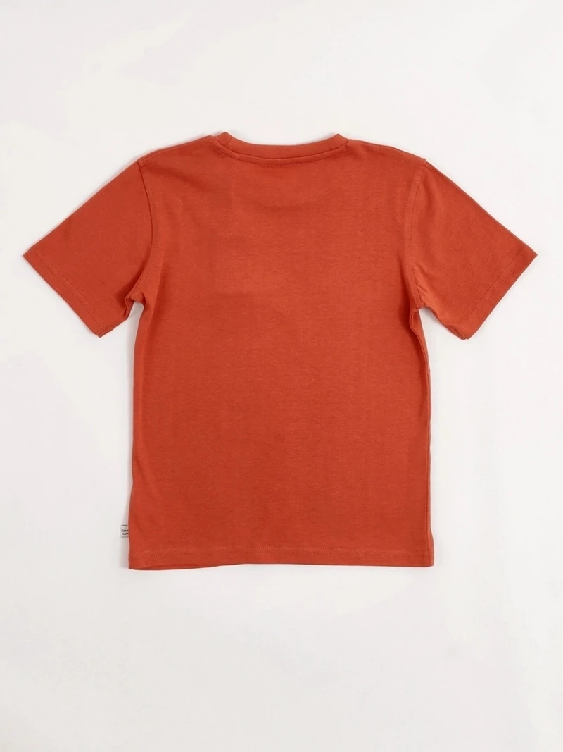 POLERA NIÑO HARVEST ALGODÓN MANGA CORTA - 4