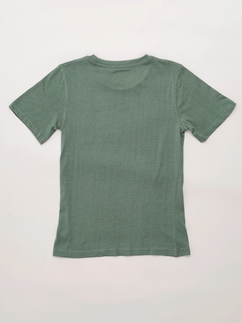 POLERA NIÑO HARVEST ALGODÓN MANGA CORTA - 4