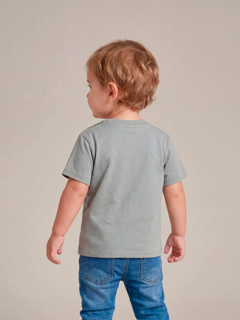 POLERA NIÑO BABY HARVEST ALGODÓN MANGA CORTA ESTAMPADA - 2