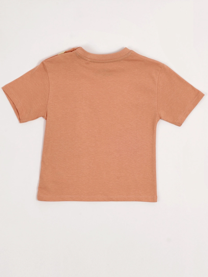 POLERA NIÑO BABY HARVEST ALGODÓN MANGA CORTA ESTAMPADA - 4