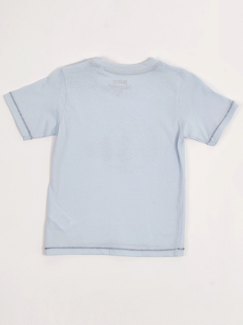 POLERA NIÑO BABY HARVEST ALGODÓN MANGA CORTA ESTAMPADA - 4