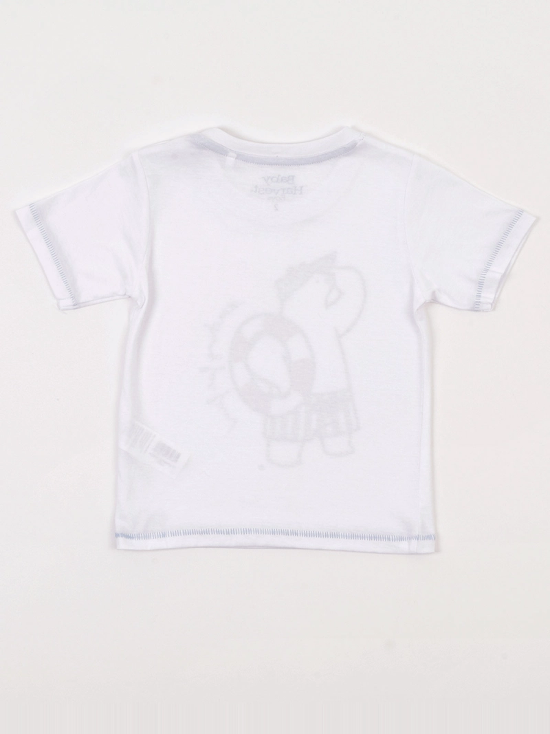 POLERA NIÑO BABY HARVEST ALGODÓN MANGA CORTA ESTAMPADA - 4