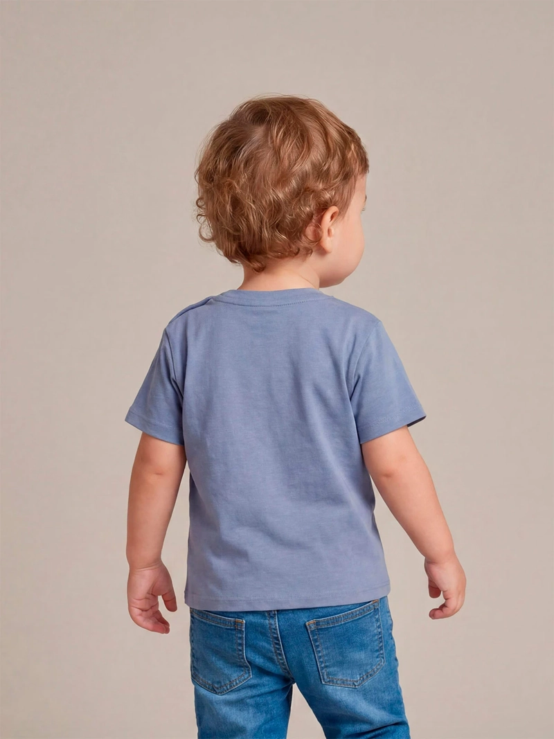 POLERA NIÑO BABY HARVEST ALGODÓN MANGA CORTA ESTAMPADA - 2