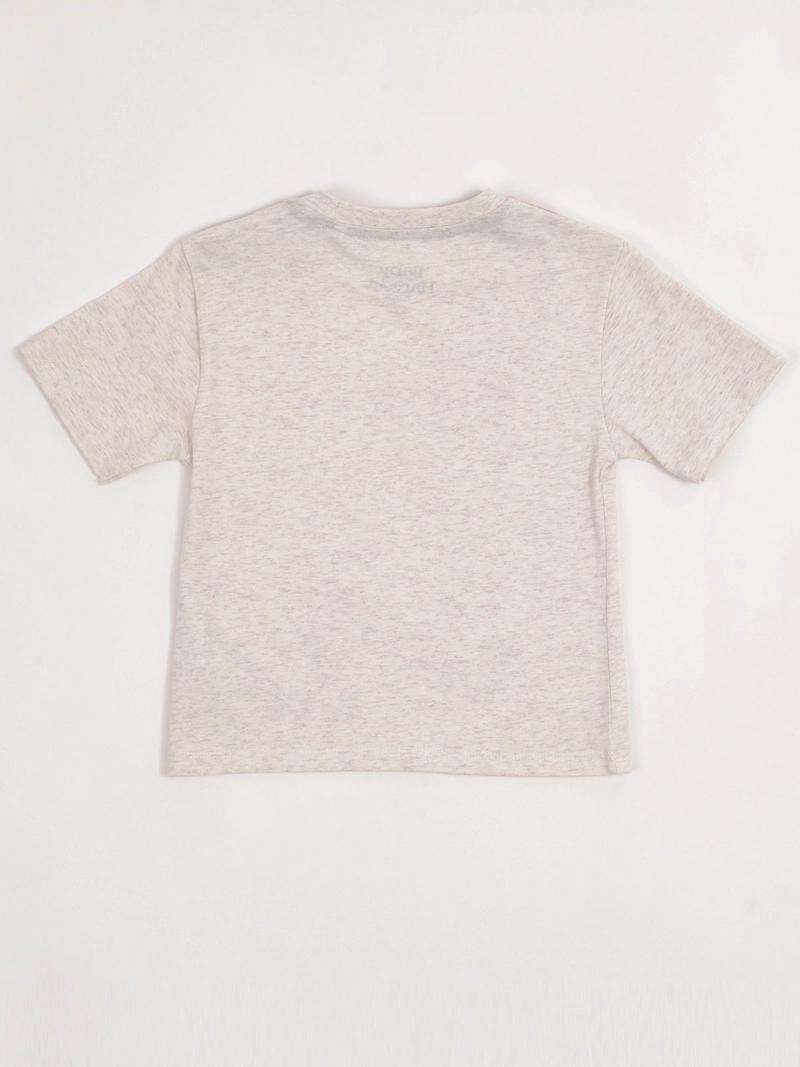 POLERA NIÑO BABY HARVEST ALGODÓN MANGA CORTA ESTAMPADA - 4