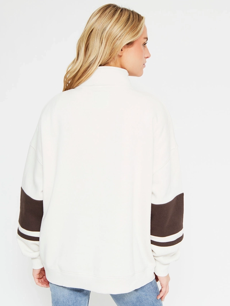 POLERÓN MUJER INDEX ALGODÓN MANGA LARGA OVERSIZE - 3