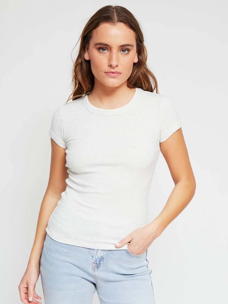 POLERA MUJER INDEX MANGA CORTA BÁSICA - 2
