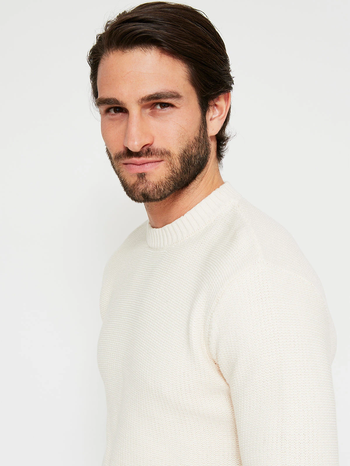 SWEATER HOMBRE MARQUIS ALGODÓN CUELLO REDONDO - 3