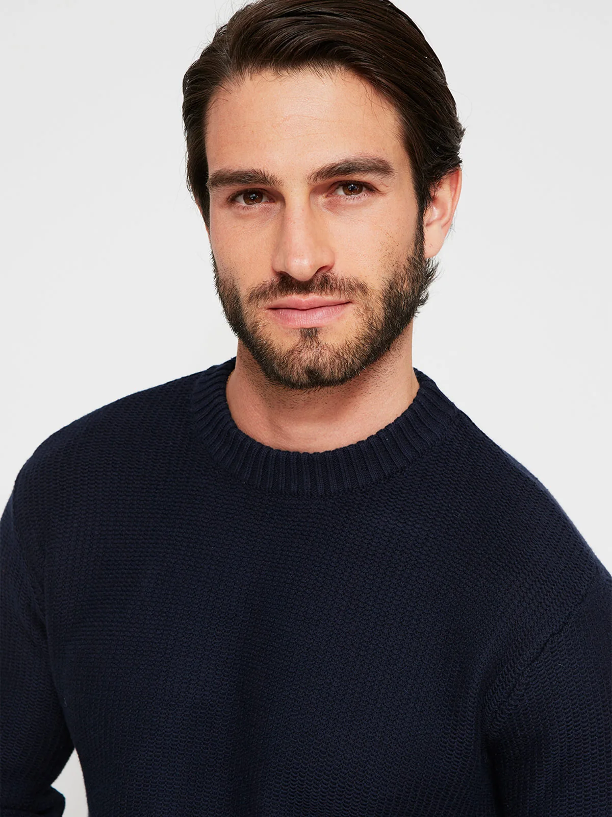 SWEATER HOMBRE MARQUIS ALGODÓN CUELLO REDONDO - 3