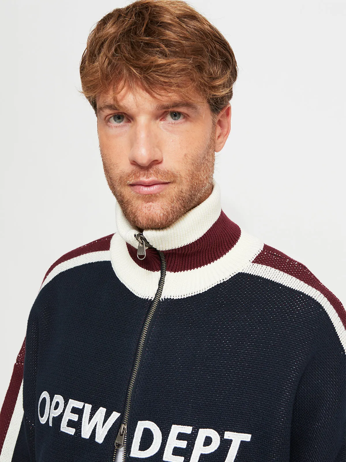 SWEATER HOMBRE INDEX ALGODÓN FULL ZIPPER - 3