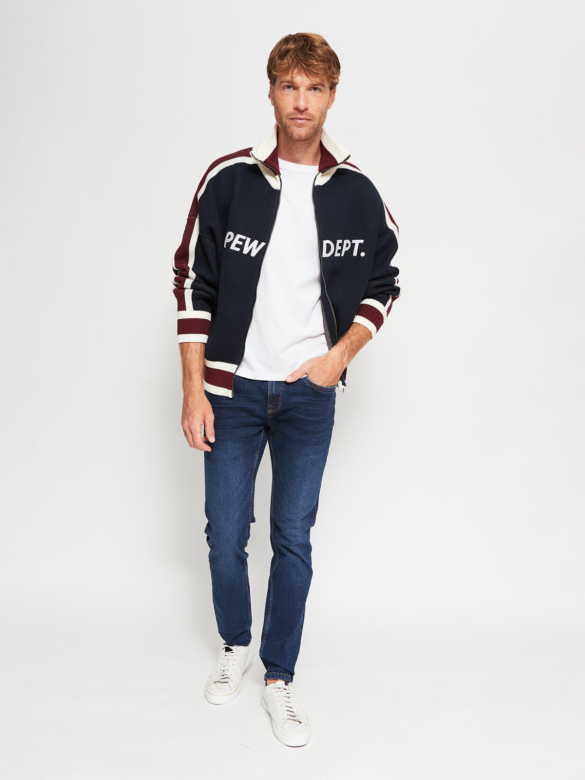 SWEATER HOMBRE INDEX ALGODÓN FULL ZIPPER - 4