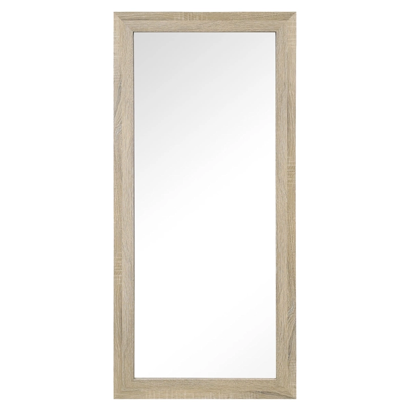 ESPEJO DECORATIVO DORAL PARED 55X120 CM CAFÉ CLARO - 1