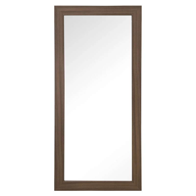 ESPEJO DECORATIVO DORAL PARED 55X120 CM CAFÉ OSCURO - 1