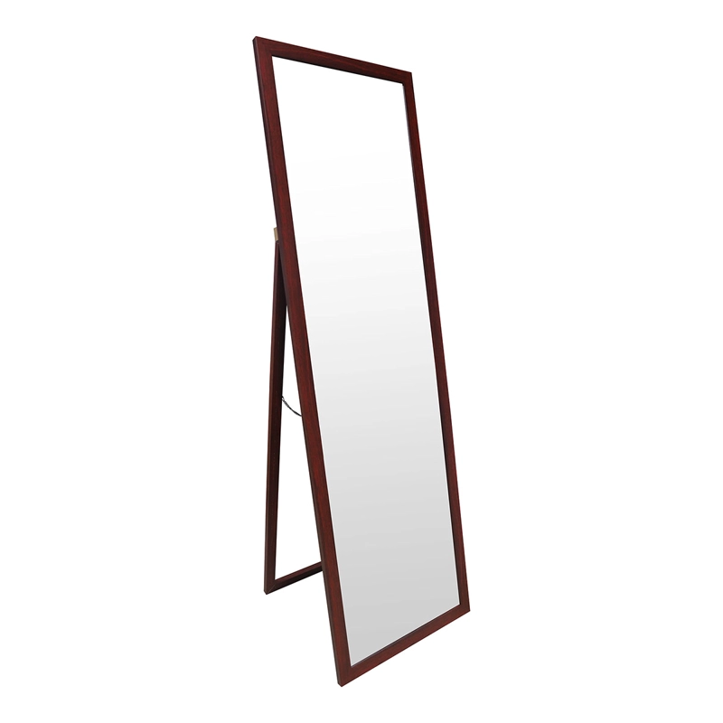 ESPEJO DECORATIVO DORAL PEDESTAL 46X156 CM BURDEO - 2