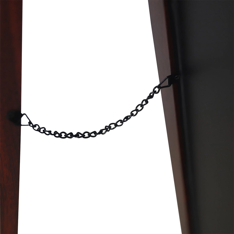 ESPEJO DECORATIVO DORAL PEDESTAL 46X156 CM BURDEO - 4