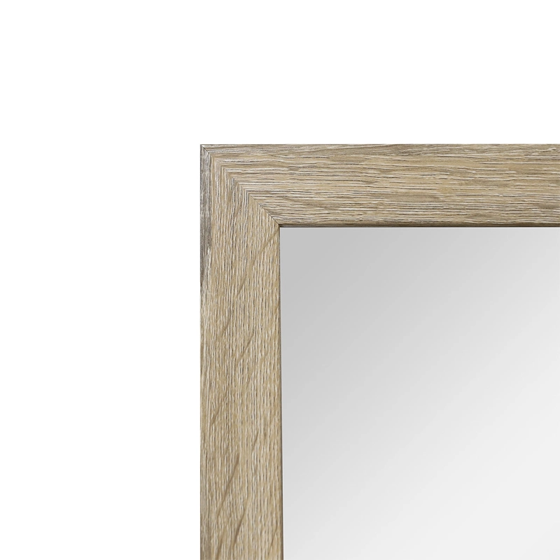 ESPEJO DECORATIVO DORAL PEDESTAL 46X156 CM CAFÉ CLARO - 3