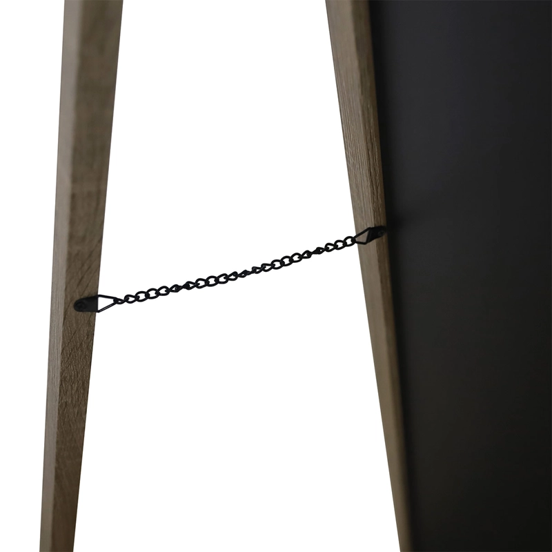 ESPEJO DECORATIVO DORAL PEDESTAL 46X156 CM CAFÉ CLARO - 4